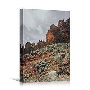signwin Canvas Wall Art Rocky Views Cool Dramatic...