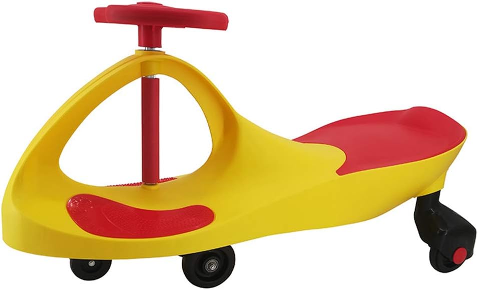 yellow car baby walker