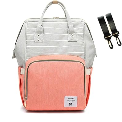 coral diaper bag backpack