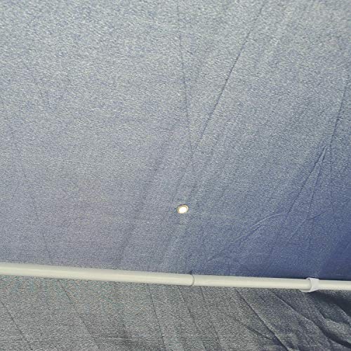 FDInspiration Blue Steel Sun Shade Outdoor Gazebo Canopy Garden Party Tent Awning Patio Shelter w/Netting with Ebook - Thumbnail 5