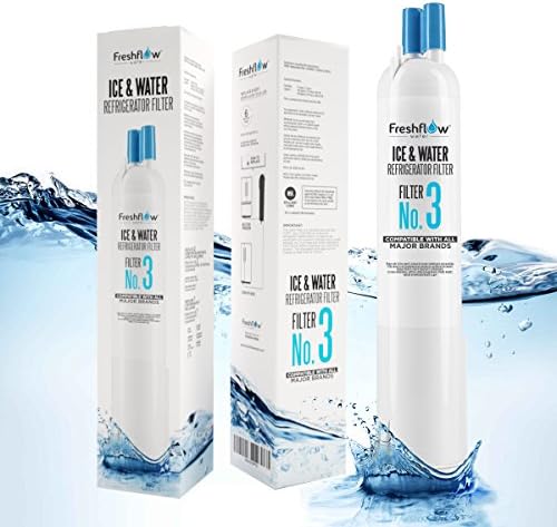 Water Filter for EDR3RXD1, 4396841, and 4396710 Replacement In Whirlpool Refrigerators By Freshflow Water | Fridge Compartment On Bottom Left Corner - Also Maytag, KitchenAid, Jenn-Air, Amana (1 Pack)