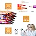 SJ STAR-JOY 72 Colored Pencils Professional Set for Adult Coloring Books, Premium Art Coloring Pencils with Vibrant Color, Perfect Holiday Gifts for Artist Drawing, Oil based soft core