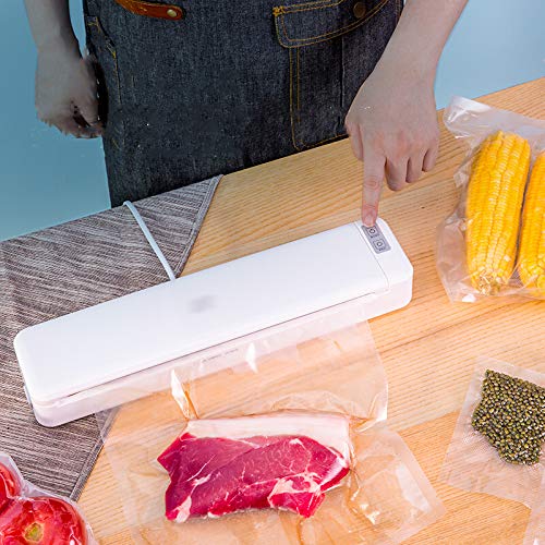 Automatische Vakuumierer, bewegliche Nahrungsmittel Sealer Air-Dichtungs-Maschine für Lebensmittel Savers, LED… – Bild 7