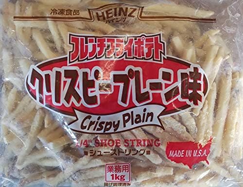Amazon ハインツ フレンチフライポテト 1 4インチ クリスピープレーン味 1kg 冷凍 Yayoi Good Food レトルトおかず 通販