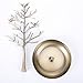 ChezMax Jewelry Display Necklace Earring Organizer Holder Metal Birds Tree Stand with Tray Antique Bracelet Rings Rack Tower Decoration for Women Girl Gold 11.8 Inch