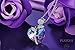 Heart Shape Pendant Necklace PLATO H Rose Heart Necklace Heart Rose Necklace with Swarovski Crystals Love Heart Necklace, Mom Gifts Necklace, Crystal Necklace For Mom，Purple Crystal Heart Neckace