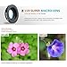 3 in 1 Cell Phone Camera Lens Kit with Flashlight, 198° Fisheye Lens,15X Macro Lens,0.63X Wide Angle Lens, For iPhone, Galaxy, iPad, Pixel and Most Smartphone By G&C