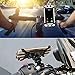 Bike Phone Mount for Motorcycle, Universal Bike Holder Handlebars, 360 °Rotatable bikephone case Adjustable Shock Compatible with iPhone Xs, X, 8, 8 Plus, Other 4-6.5 inch Smartphone,GSP (Black)
