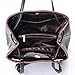 Women's PU Cat Prick Ear Casual Shoulder Bag Cut Kpling Big Tote Handbag Purse Black