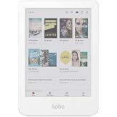 Kobo Clara Colour eReader Anti-Reflective Colour Display E Ink Kaleido 3 6-Inch Dark Mode Audiobooks Waterproof (White)