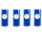 Calculable 4 Rolls 4.33" x243' (110mm X 74m) Resin Enhanced Wax Thermal Transfer Ribbon 1/2 Inch Core Ink Outside Barcode Ribbons for Zebra Eltron Datamax Zebra GC420t GK420t GX420t TLP2442 TLP2844