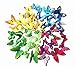 48 PCS PVC 3D Butterfly Fridge Magnets Refrigerator Magnets Wall Stickers with Magnet for Wall Decor Art Decor Crafts Home Party Decoration (Multi)