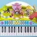 Prextex Kids Piano | Record, Playback, Synthesizer, Stool | Kids Keyboard Piano, Mini Piano Keyboard, Musical Electric Toy Gifts | Portable Toddler Musical Instruments | Baby, Kid, Toddler, Girl/Boy