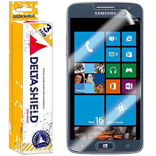 [3-PACK] DeltaShield BodyArmor – Samsung ATIV S Neo Screen Protector – Premium HD Ultra-Clear Cover Shield with Lifetime Warranty Replacements – Anti-Bubble & Anti-Fingerprint Military-Grade Film