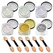 Becoyou Nail Glitter Powder Shinning Nail Mirror Powder Set Makeup Art with Sponge Stick