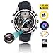 ZFLTEI Portable HD 1080P Video Watch Camera, Security Camera Loop Video Recorder Built-in 16G Mini Nanny Cam Wristband