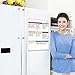 Dry Erase Board Magnetic Whiteboard for Fridge by Nardo Visgo with 3 Magnetic Markers and 2 Erasers,Message Note Board for Meal Planning Chores to do List and Grocery List 16