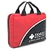 Tamuli Health First Aid Kit - Premium Compact Complete Lightweight Emergency Bag - for Car Travel Hiking Wilderness Survival Hunting Camping Sports Family Home School Office and Pets - Hospital Grade