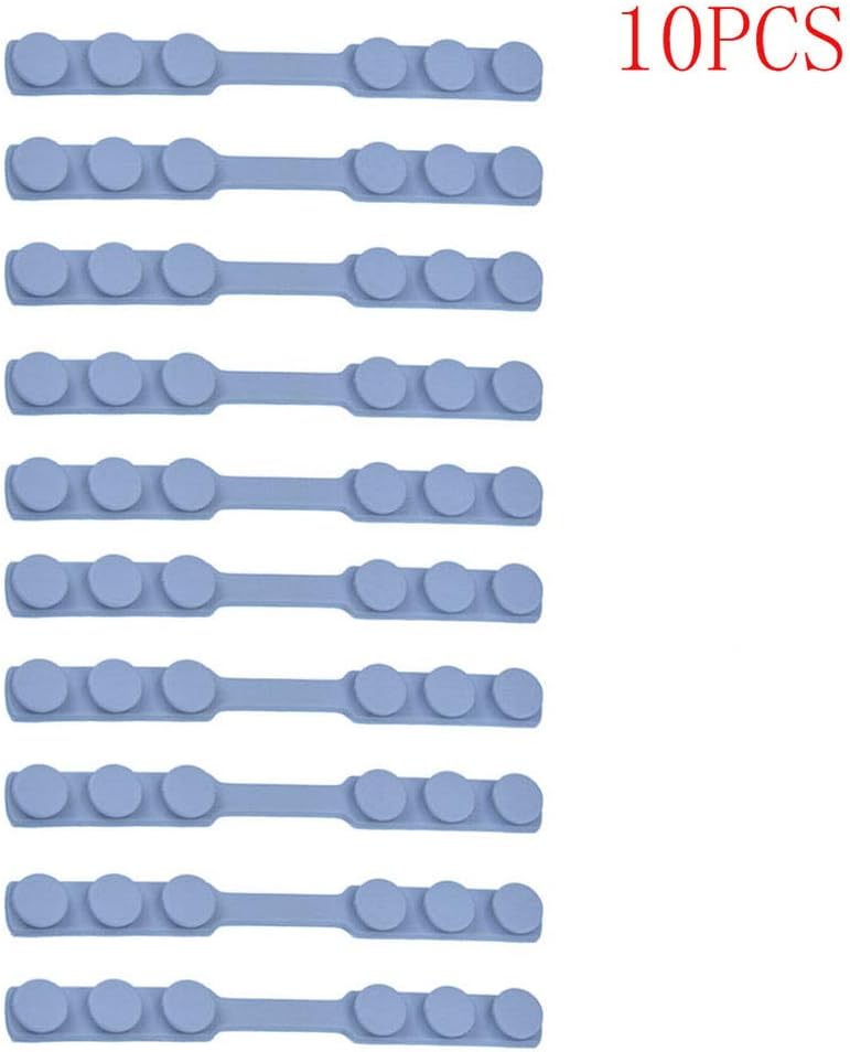10 Pack Masks Hook Ear Protector Adjustable Extension Buckle Ear Rope Adjustable Extend The Buckle Non-Slip Relax Ears for Adult Universal,Silicone
