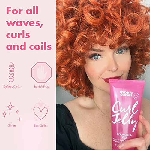 Umberto Giannini Curl Jelly Scrunching Jelly, Vegan & Cruelty Free