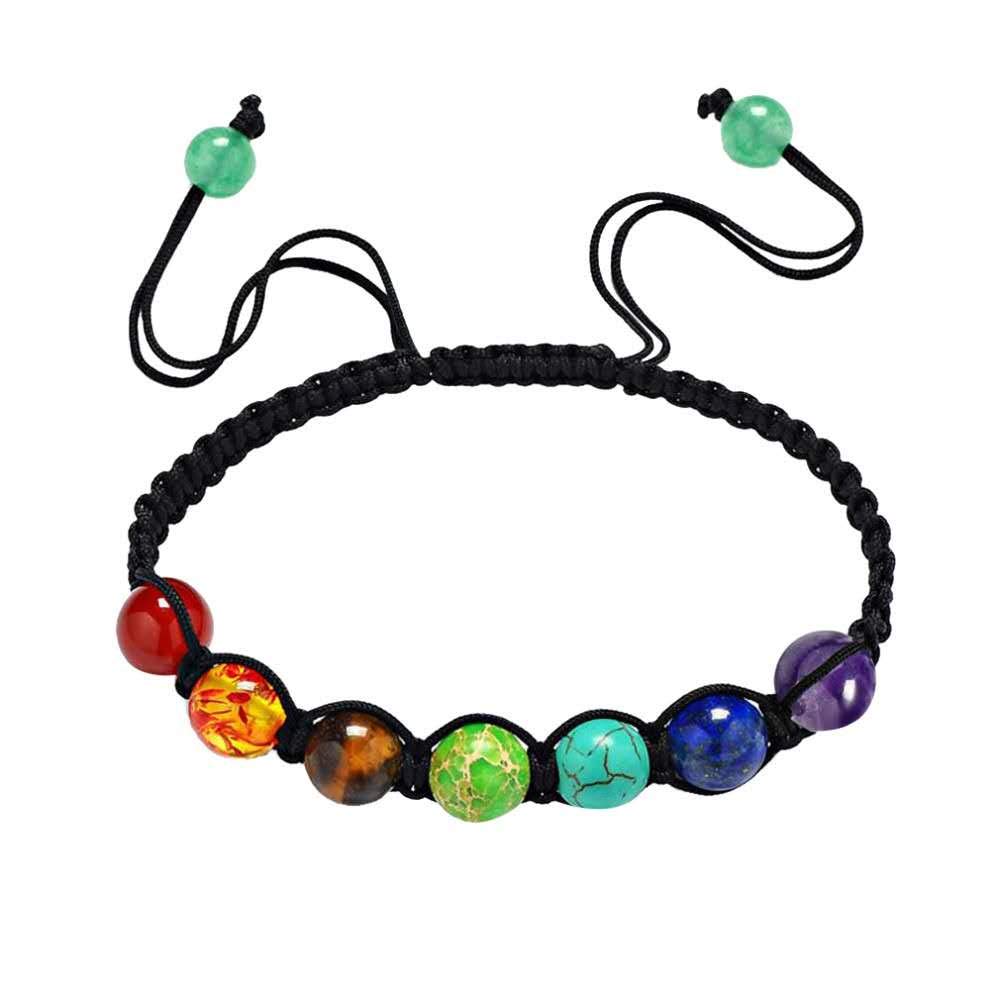 Friendship Bracelet, Healing Balancing Round Beads Jewelry