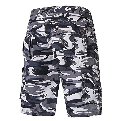 image for Keliay Bargain Shorts Trunks Men's Casual Camouflage Outdoors Pocket B
