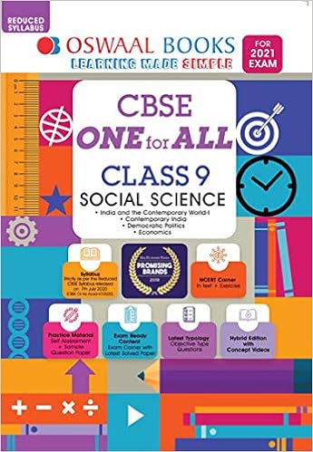 Oswaal Cbse One For All Class 9 Social Science Reduced Syllabus For 2021 Exam Vol 1 Oswaal Editorial Board In Books Oswaal Cbse One For All Class 9 Social Science Reduced Syllabus For 2021 Exam Vol 1 Oswaal Editorial Board In Books