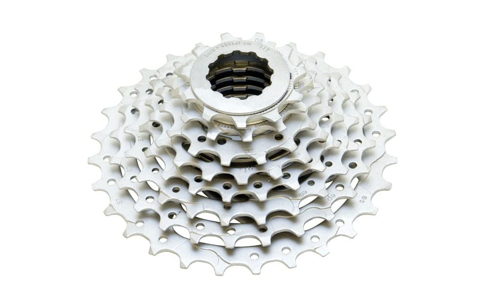 ETC 12/28T STL CP Cassette - Silver, 7 Speed