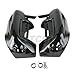 TCMT Black Glove Box Lower Vented Leg Fairings Fits For Harley Touring Ultra-Classic 1983-2013