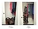 NEW IMPROVED SYSTEM: Boot Stax - Vertical Storage System - 1 Hanging Swivel Rod With 12 Hooks - Includes 6 Boot Hangers
