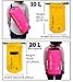 Ultra Dry Premium Waterproof Bag, Sack with phone dry bag and Long Adjustable Shoulder Strap Included (pink, 10 L)