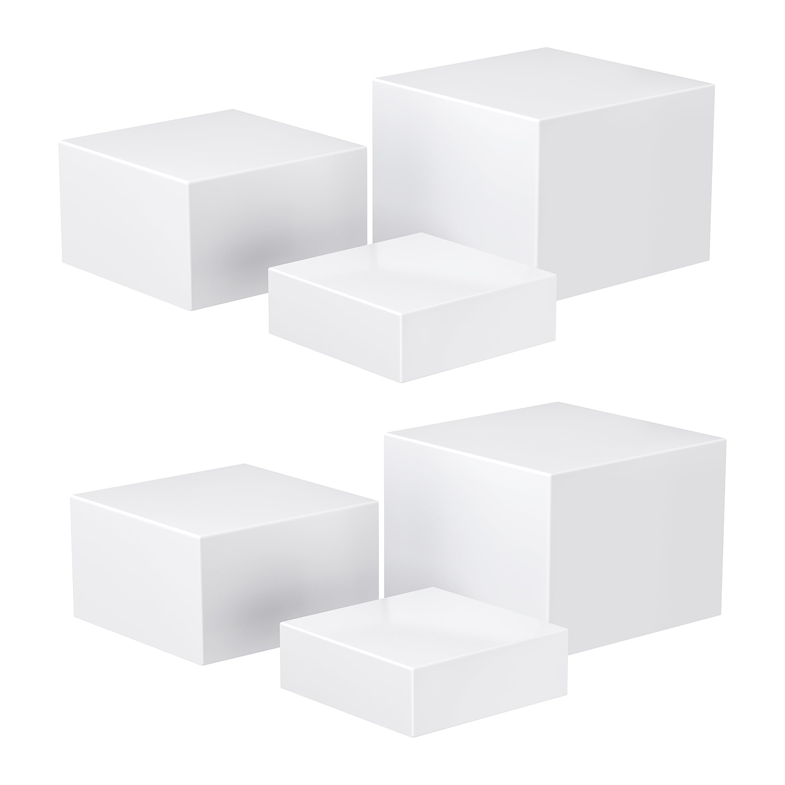 Famyards Buffet Risers 6''x7''x8'', Food Risers for Buffet Table, 6PCS ...