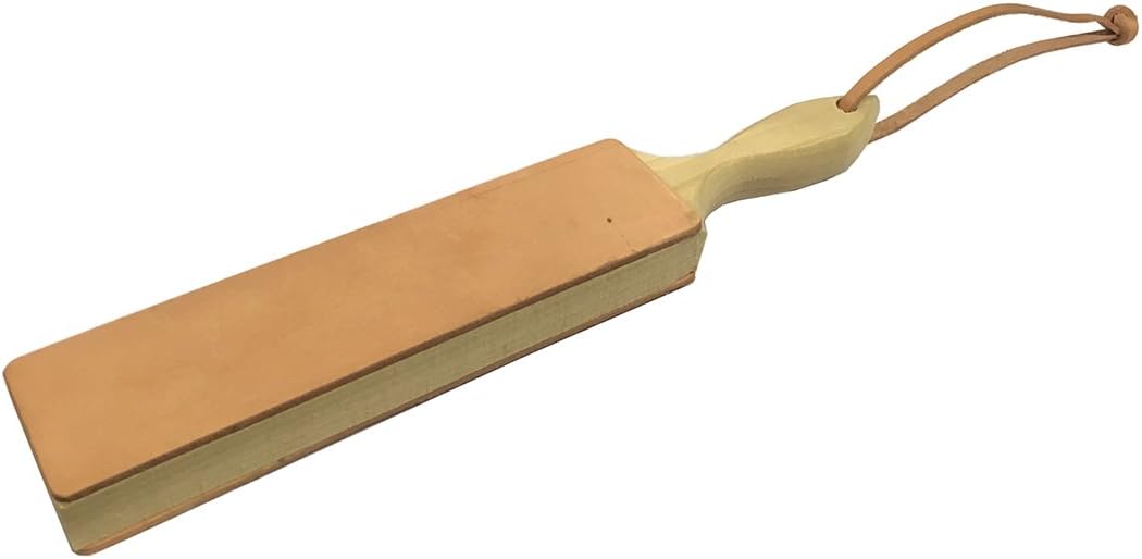 2" x 8" Double Sided USA Made Leather Paddle Strop