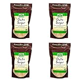 NOW Foods Date Sugar, 16-Ounce (Pack of 4)