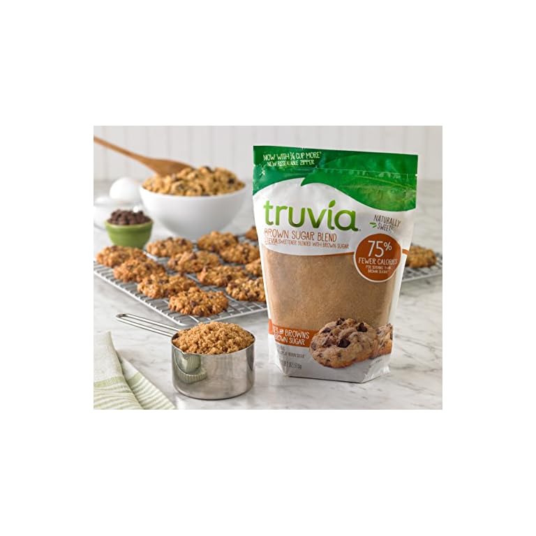 Truvia Brown Sugar Blend, Mix of Natural Stevia Sweetener and Brown