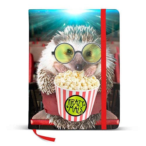 Karactermania 38788 Krazymals Hedgehog Notebook Multicoloured