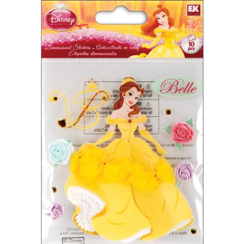 Sticko & Jolee's Disney Dimensional Sticker: Belle