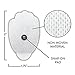 FDA Cleared HealthmateForever Reusable Washable Massage 10pcs /5 Pair Hand Shaped Electrode Patches Pads Water Activated, no Gel Needed. Compatible with HealthmateForever tens Unit