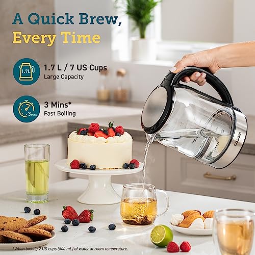 COSORI Electric Kettle Temperature Control with 6 Presets, 60min Keep