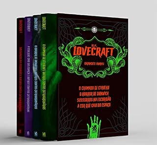 Livro Grandes Obras de H.P Lovecraft | Box com 4 Livros