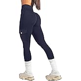 Flamingals High Waisted Scrunch Butt Lifting Hiking Leggings for Women - Buttery Soft Tummy Control Workout Yoga Pants
