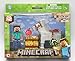 Minecraft Steve with White Horse Figure Pack