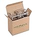 Mirandus Toothbrush Holder for Bathroom- Chrome Bathroom Organizer, Simple, Easy to Clean, Hygienic and Rust Resistant