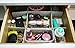 Keyzone 6Pcs Pretty Practical Home Grid Drawer Divider Household Necessity Storage Organizer