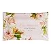 Christian Art Gifts Glass Rectangle Ring Dish Jewelry Holder | His Mercies are New Every Morning – Lamentations 3:23 | Bible Verse Flower Trinket Tray Dish for Jewelry and Accessories