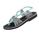 Realdo Womens Rome Elastic Band Sandals, Casual
