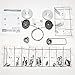 HD Zone's Ultra Slim Thin Flat LED Hdtv Fashion Tv Wall Mount Bracket for 13