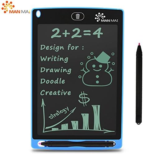 MANMAI LCD Graphic Writing Tablet,Durable Drawing and Writing Board 8.5 inch Gift for Kids Office Writing Board Gift in School,House,Office,Car for Kids, Designer, Teacher, Student Carry Easily