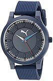 PUMA Unisex PU103312005 Mono Analog Display Quartz Blue Watch