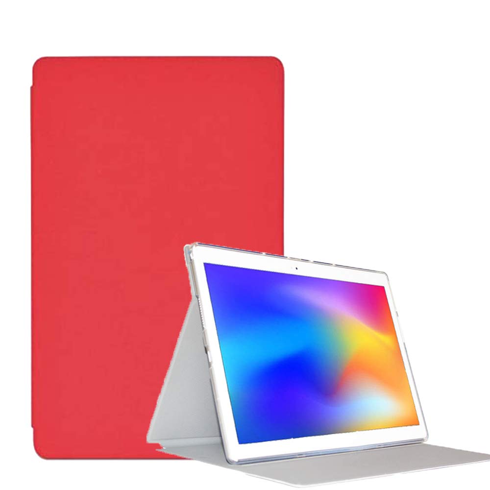 RLTech Case for Alldocube X Neo, Slim Lightweight Smart Shell Folio Cover with Stand Function for Alldocube X Neo 10.5 inch Tablet (Red)